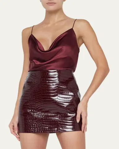 L'Agence Calista Cowl-Neck Silk Camisole | Thumbnail 12 L'Agence Calista Cowl-Neck Silk Camisole | Thumbnail 12