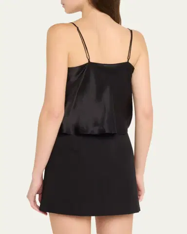 L'Agence Calista Cowl-Neck Silk Camisole | Thumbnail 3 L'Agence Calista Cowl-Neck Silk Camisole | Thumbnail 3
