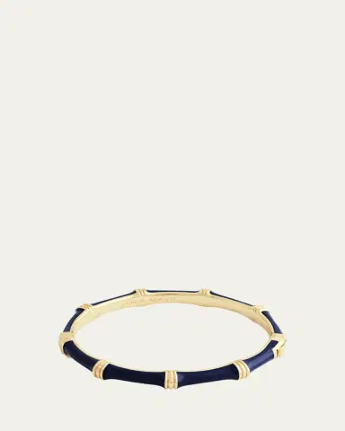 Anabel Aram Jewelry Bamboo Enameled Hinged Bangle | Thumbnail 3 Anabel Aram Jewelry Bamboo Enameled Hinged Bangle | Thumbnail 3