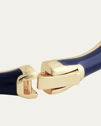 Anabel Aram Jewelry Bamboo Enameled Hinged Bangle | Thumbnail 5 Anabel Aram Jewelry Bamboo Enameled Hinged Bangle | Thumbnail 5
