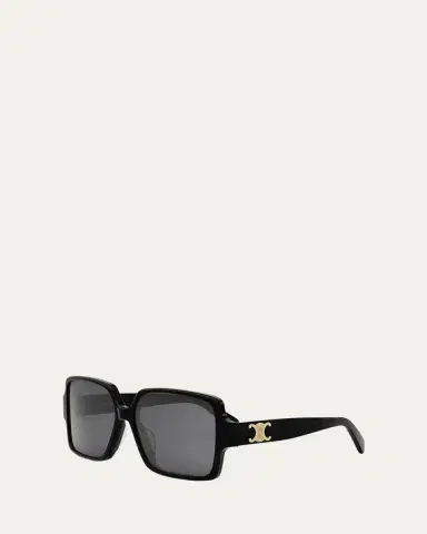 Celine Triomphe Square Acetate Sunglasses | Thumbnail 2 Celine Triomphe Square Acetate Sunglasses | Thumbnail 2