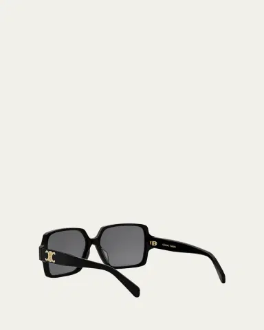 Celine Triomphe Square Acetate Sunglasses | Thumbnail 4 Celine Triomphe Square Acetate Sunglasses | Thumbnail 4