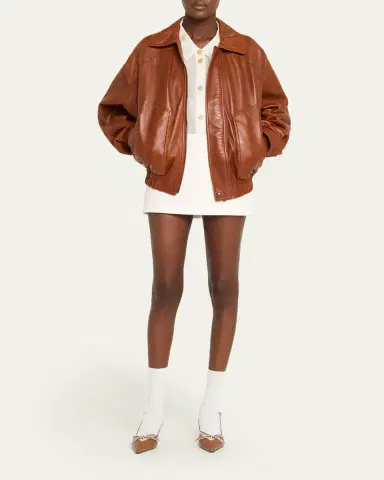 Miu Miu Nappa Leather Bow Slingback Pumps | Thumbnail 3 Miu Miu Nappa Leather Bow Slingback Pumps | Thumbnail 3