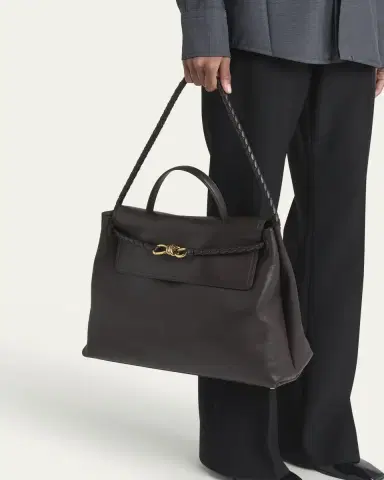 Bottega Veneta Ciao Ciao Large Leather Top-Handle Bag | Thumbnail 2 Bottega Veneta Ciao Ciao Large Leather Top-Handle Bag | Thumbnail 2