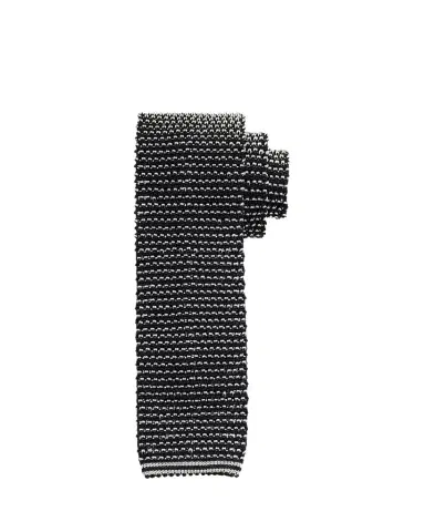 Giorgio Armani Men's Silk Knit Tie | Thumbnail 1 Giorgio Armani Men's Silk Knit Tie | Thumbnail 1