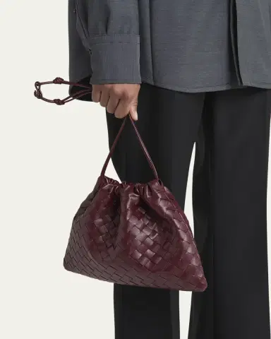 Bottega Veneta Medium Leather Pouch Bag | Thumbnail 6 Bottega Veneta Medium Leather Pouch Bag | Thumbnail 6