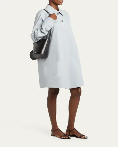 Jil Sander Cannolo Calfskin Bucket Bag | Thumbnail 5 Jil Sander Cannolo Calfskin Bucket Bag | Thumbnail 5