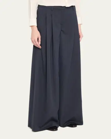 TWP New Didi Wool-Blend Wide-Leg Pants | Thumbnail 4 TWP New Didi Wool-Blend Wide-Leg Pants | Thumbnail 4