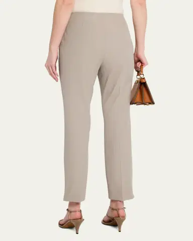 Lafayette 148 New York Stanton Cropped Techno Stretch Twill Pants | Thumbnail 3 Lafayette 148 New York Stanton Cropped Techno Stretch Twill Pants | Thumbnail 3