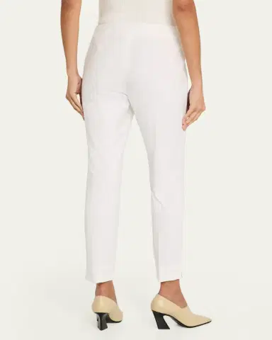 Lafayette 148 New York Stanton Cropped Techno Stretch Twill Pants | Thumbnail 7 Lafayette 148 New York Stanton Cropped Techno Stretch Twill Pants | Thumbnail 7