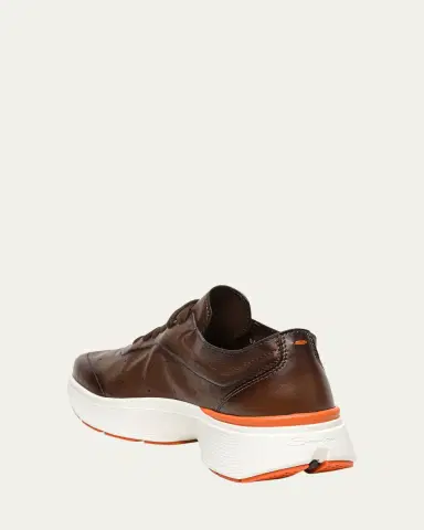Santoni Men's Bounce Lambskin Runner Sneakers | Thumbnail 5 Santoni Men's Bounce Lambskin Runner Sneakers | Thumbnail 5
