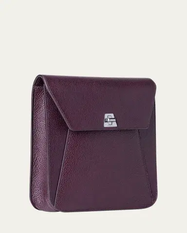 Akris Anouk Small Leather Messenger Bag | Thumbnail 15 Akris Anouk Small Leather Messenger Bag | Thumbnail 15