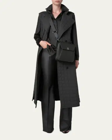 Akris Anouk Small Leather Messenger Bag | Thumbnail 9 Akris Anouk Small Leather Messenger Bag | Thumbnail 9