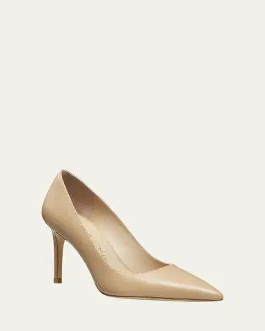 Stuart Weitzman Stuart Power 85 Leather Pumps | Thumbnail 6 Stuart Weitzman Stuart Power 85 Leather Pumps | Thumbnail 6