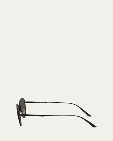 Khaite x Oliver Peoples 1991C Steel Aviator Sunglasses | Thumbnail 3 Khaite x Oliver Peoples 1991C Steel Aviator Sunglasses | Thumbnail 3