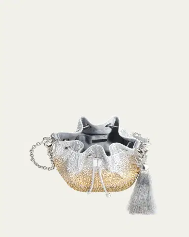 Judith Leiber Couture Piper Gradient Crystal Bucket Bag | Thumbnail 3 Judith Leiber Couture Piper Gradient Crystal Bucket Bag | Thumbnail 3