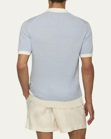Orlebar Brown Men's Bulldog Linen Shorts | Thumbnail 3 Orlebar Brown Men's Bulldog Linen Shorts | Thumbnail 3
