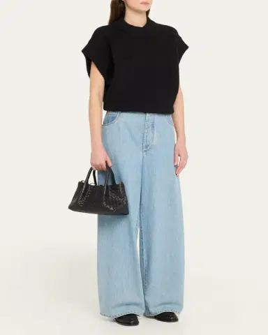 Bottega Veneta Mini Leather Tote Bag | Thumbnail 5 Bottega Veneta Mini Leather Tote Bag | Thumbnail 5