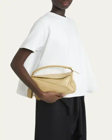 Loewe Puzzle Elevated Small Top-Handle Bag in Leather | Thumbnail 18 Loewe Puzzle Elevated Small Top-Handle Bag in Leather | Thumbnail 18