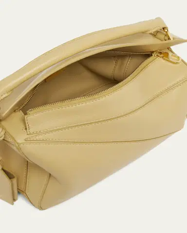 Loewe Puzzle Elevated Small Top-Handle Bag in Leather | Thumbnail 20 Loewe Puzzle Elevated Small Top-Handle Bag in Leather | Thumbnail 20