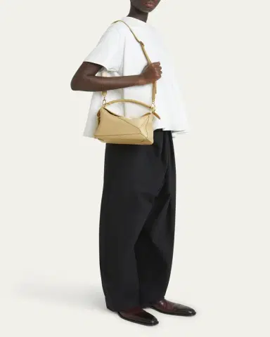 Loewe Puzzle Elevated Small Top-Handle Bag in Leather | Thumbnail 21 Loewe Puzzle Elevated Small Top-Handle Bag in Leather | Thumbnail 21