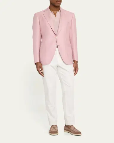 Cesare Attolini Men's Cashmere, Silk and Linen Single-Breasted Sport Coat | Thumbnail 2 Cesare Attolini Men's Cashmere, Silk and Linen Single-Breasted Sport Coat | Thumbnail 2