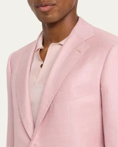 Cesare Attolini Men's Cashmere, Silk and Linen Single-Breasted Sport Coat | Thumbnail 5 Cesare Attolini Men's Cashmere, Silk and Linen Single-Breasted Sport Coat | Thumbnail 5