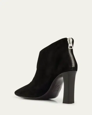 Giuseppe Zanotti Sensorial Suede Leather Ankle Booties | Thumbnail 4 Giuseppe Zanotti Sensorial Suede Leather Ankle Booties | Thumbnail 4
