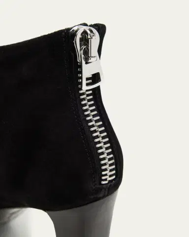Giuseppe Zanotti Sensorial Suede Leather Ankle Booties | Thumbnail 5 Giuseppe Zanotti Sensorial Suede Leather Ankle Booties | Thumbnail 5