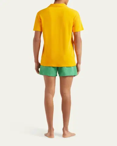 Vilebrequin Men's Organic Terry Polo Shirt | Thumbnail 5 Vilebrequin Men's Organic Terry Polo Shirt | Thumbnail 5