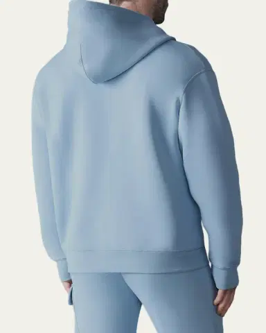 Mackage Men's Krystian Double-Face Jersey Hoodie | Thumbnail 7 Mackage Men's Krystian Double-Face Jersey Hoodie | Thumbnail 7