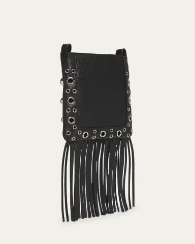 Valentino Garavani Nellcote Small Fringe Studded Leather Crossbody Bag | Thumbnail 3 Valentino Garavani Nellcote Small Fringe Studded Leather Crossbody Bag | Thumbnail 3