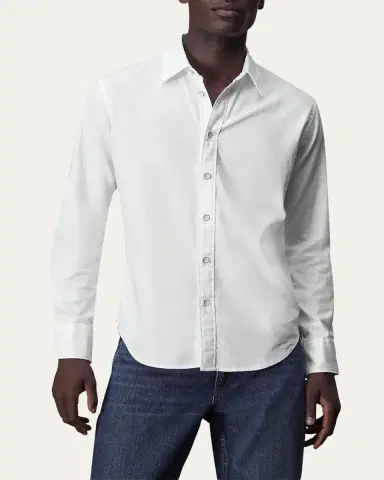 rag & bone Men's Tomlin Stretch Dobby Shirt | Thumbnail 3 rag & bone Men's Tomlin Stretch Dobby Shirt | Thumbnail 3