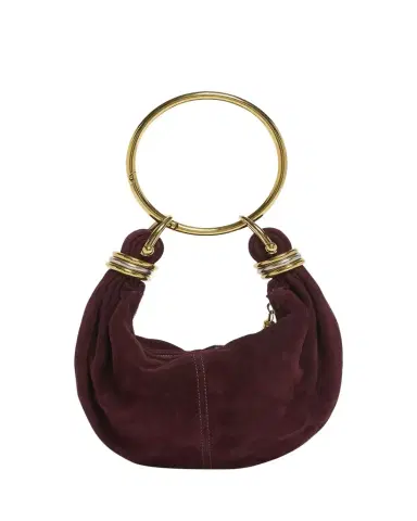 Chloé Bracelet Hobo Bag in Suede | Thumbnail 1 Chloé Bracelet Hobo Bag in Suede | Thumbnail 1