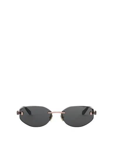BVLGARI Serpenti Forever Rimless Oval Metal Sunglasses | Thumbnail 1 BVLGARI Serpenti Forever Rimless Oval Metal Sunglasses | Thumbnail 1