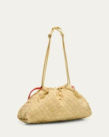 Bottega Veneta Soiree Dustbag Suede Pouch Bag | Thumbnail 3 Bottega Veneta Soiree Dustbag Suede Pouch Bag | Thumbnail 3