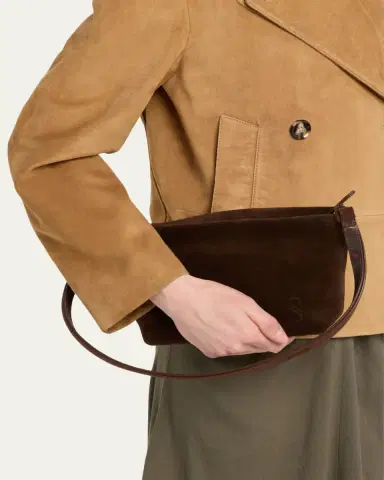 Proenza Schouler Bond Zip Suede Shoulder Bag | Thumbnail 2 Proenza Schouler Bond Zip Suede Shoulder Bag | Thumbnail 2