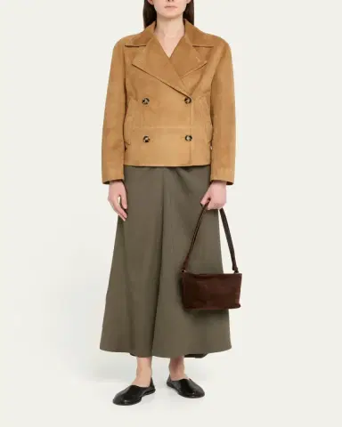 Proenza Schouler Bond Zip Suede Shoulder Bag | Thumbnail 5 Proenza Schouler Bond Zip Suede Shoulder Bag | Thumbnail 5