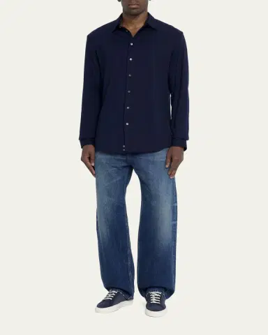Common Projects Men's Retro Oiled Suede Low-Top Sneakers | Thumbnail 3 Common Projects Men's Retro Oiled Suede Low-Top Sneakers | Thumbnail 3