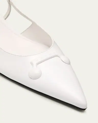 Marni Trunkaroo Leather Pointed-Toe Slingback Flats | Thumbnail 8 Marni Trunkaroo Leather Pointed-Toe Slingback Flats | Thumbnail 8