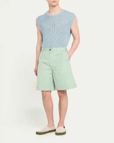 Loewe Men's Rio Suede and Raffia Espadrilles | Thumbnail 3 Loewe Men's Rio Suede and Raffia Espadrilles | Thumbnail 3