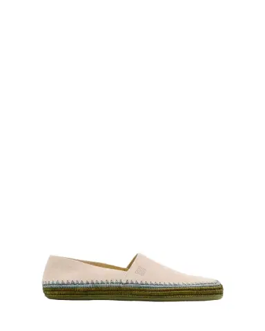 Loewe Men's Rio Suede and Raffia Espadrilles | Thumbnail 1 Loewe Men's Rio Suede and Raffia Espadrilles | Thumbnail 1
