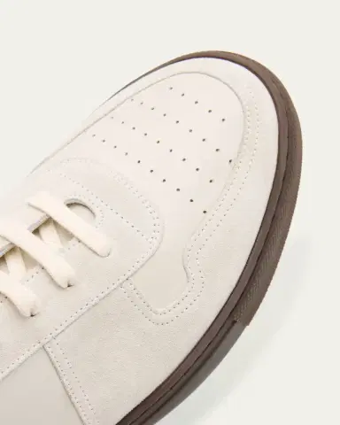 Common Projects Men's Bball Duo Slim Leather Low-Top Sneakers | Thumbnail 4 Common Projects Men's Bball Duo Slim Leather Low-Top Sneakers | Thumbnail 4