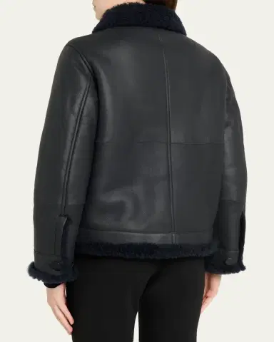 Akris Arno Lamb Shearling Jacket | Thumbnail 3 Akris Arno Lamb Shearling Jacket | Thumbnail 3