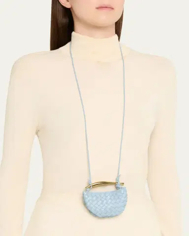 Bottega Veneta Sardine Leather Necklace Bag | Thumbnail 2 Bottega Veneta Sardine Leather Necklace Bag | Thumbnail 2