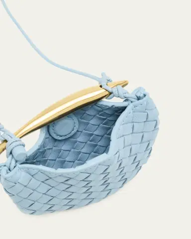 Bottega Veneta Sardine Leather Necklace Bag | Thumbnail 4 Bottega Veneta Sardine Leather Necklace Bag | Thumbnail 4