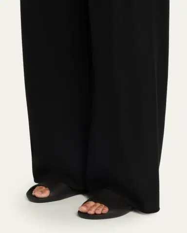The Row Ama Rubber Flat Slide Sandals | Thumbnail 2 The Row Ama Rubber Flat Slide Sandals | Thumbnail 2