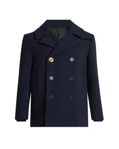 Givenchy Men's Double-Face Wool Peacoat | Thumbnail 1 Givenchy Men's Double-Face Wool Peacoat | Thumbnail 1