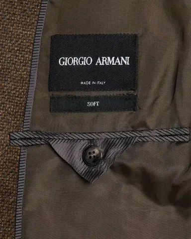 Giorgio Armani Men's Textured Wool and Cashmere G Line Sport Coat | Thumbnail 5 Giorgio Armani Men's Textured Wool and Cashmere G Line Sport Coat | Thumbnail 5