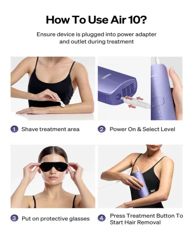 Ulike Air 10 Ice Cooling IPL Hair Removal Device | Thumbnail 5 Ulike Air 10 Ice Cooling IPL Hair Removal Device | Thumbnail 5